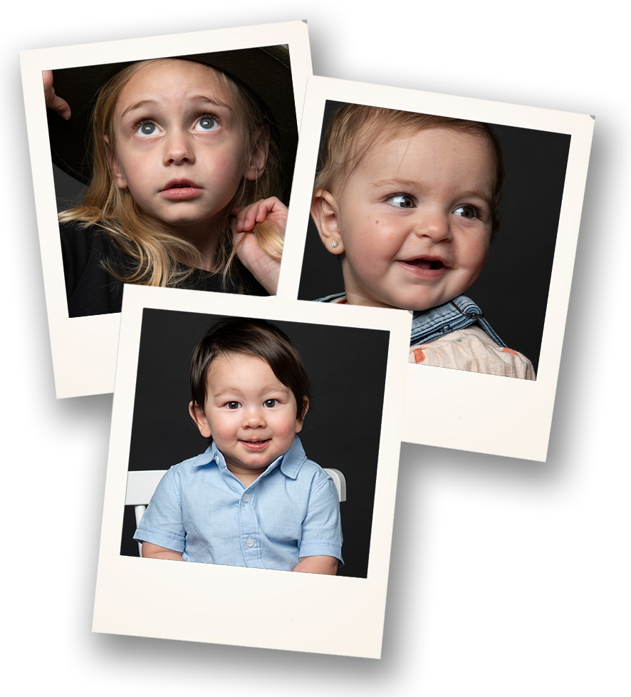 kids photos in polaroid posing how to choose a modeling agency