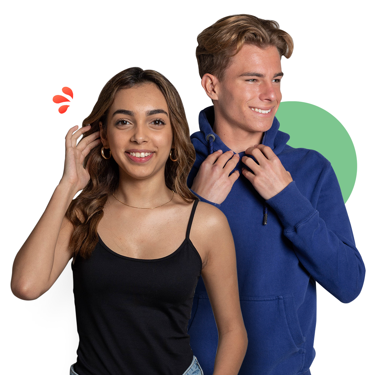 model poses for teens in australia