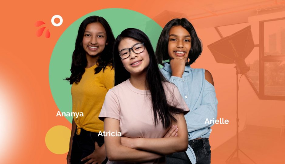 Webinar Banners with Ananya, Arielle and Atricia